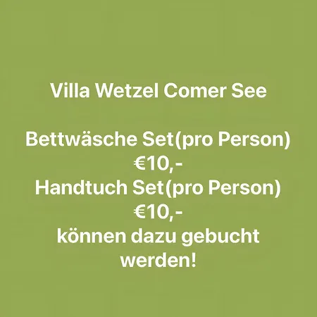 Apartment Wetzel Domaso *
