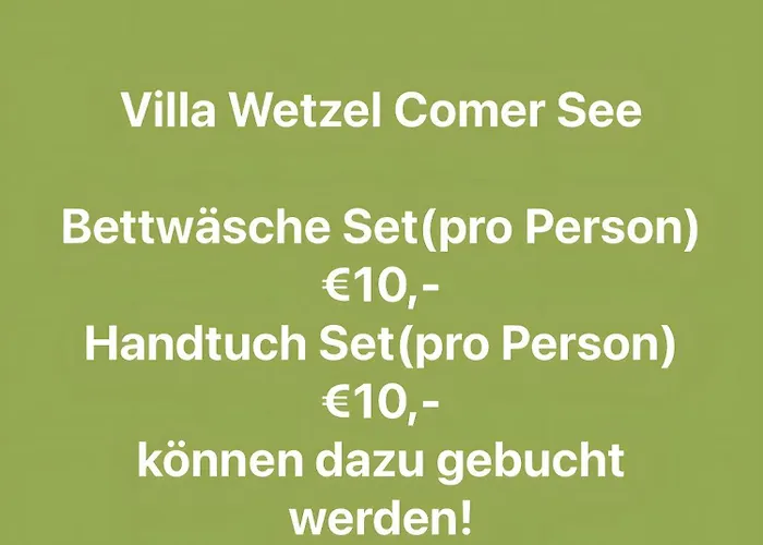 شقة Wetzel Domaso *